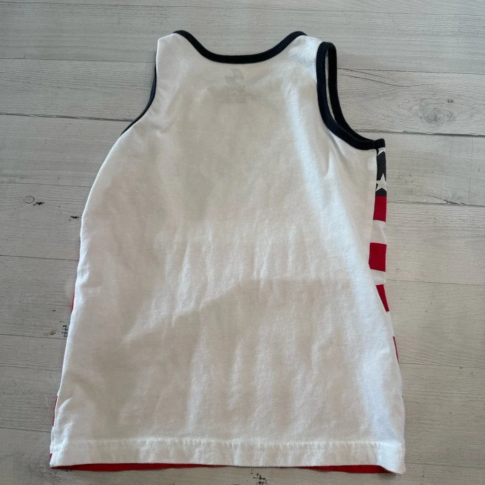 Children's place toddler flag tank‎ top shirt 5T